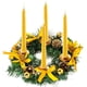 thumbnail image 1 of Guirnalda De Adviento De Pascua/Halloween/Navidad Exquisita Guirnalda De Piña Con Portavelas Hermosa Decoración Festiva Para La Puerta Delantera Del Jardín Serendint HA027587-01, 1 of 7