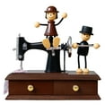 thumbnail image 1 of Shisuyan Sewing Machine Musical Box Resin Plastic 1Set 7.1x3.5x3.3In, 1 of 9