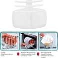 thumbnail image 4 of Bacon Cooker, Microwave Bacon Tray Bacon Rack Bake 18 PCS Bacons Reduces Fat for a Healthy Breakfast, 4 of 5