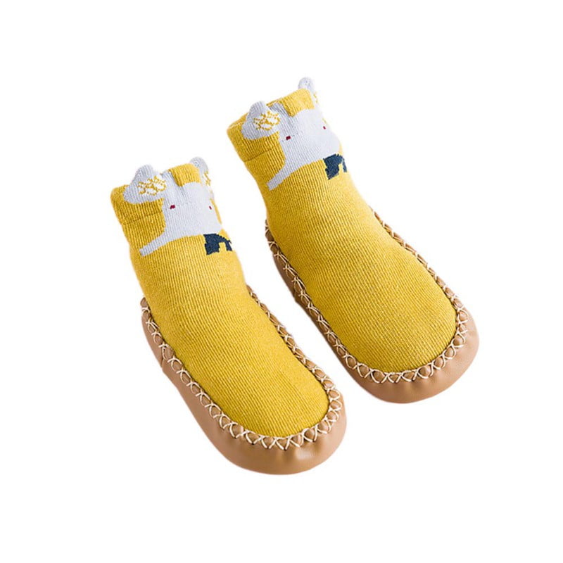 baby sock shoes with rubber sole