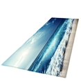 thumbnail image 1 of DOLITY Non-woven Fabric Floor Mat Bathroom Non-slip Area Rug Blue_1, 1 of 7