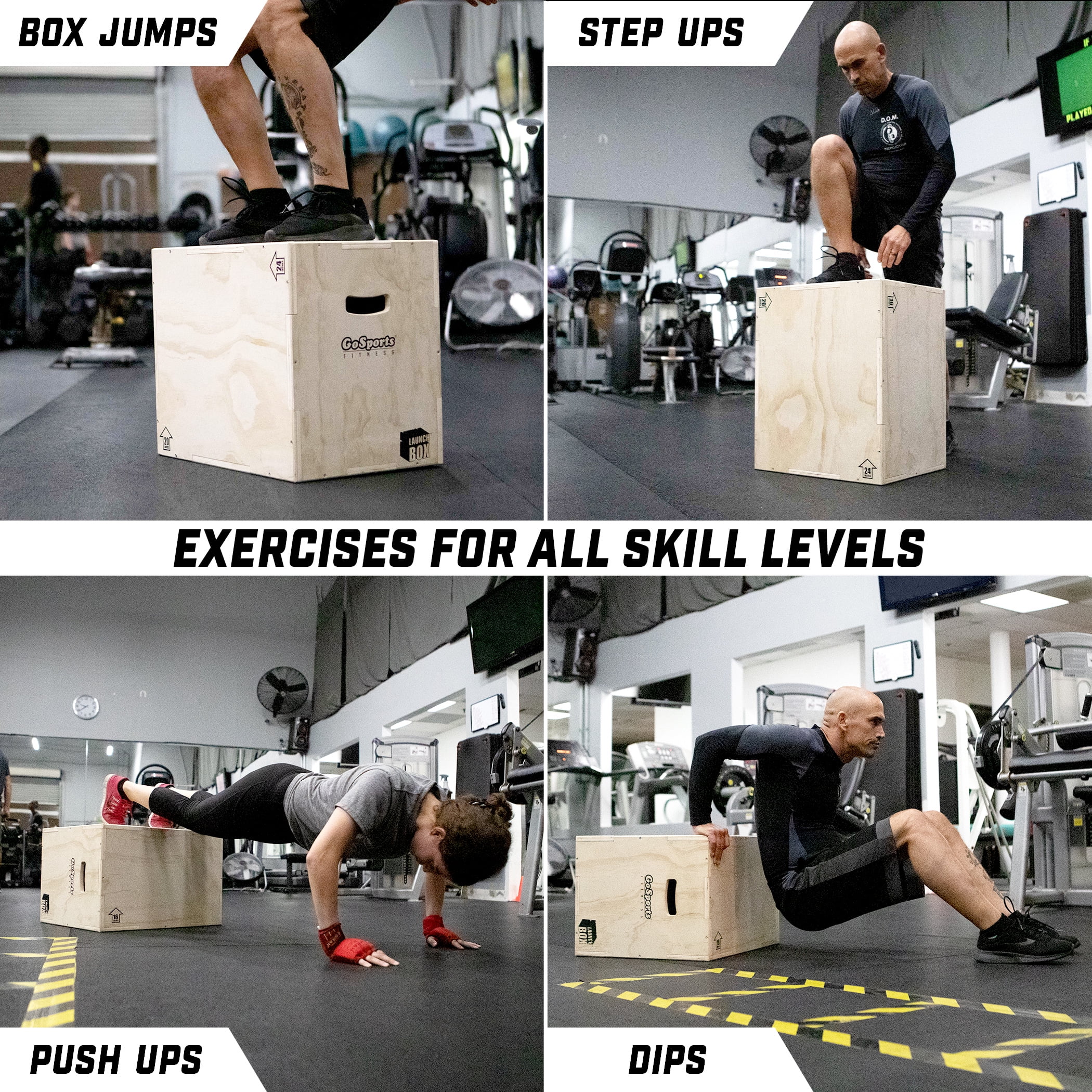 High Box Jumps – WorkoutLabs Exercise Guide