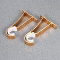 thumbnail image 3 of 2Pcs Thicker Roman Style Curtain Rod Aluminum Alloy Single Bracket Curtain Rod Drapery Pole (Gold), 3 of 8