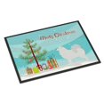 thumbnail image 1 of Caroline's Treasures - Alfombrilla para interior o exterior con árbol de Navidad Samoyedo, 18 x 27 BB2977MAT, 18 x 27, multicolor Caroline's Treasures BB2977MAT, 1 of 1