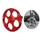 thumbnail image 4 of Cinco agujeros de hebil plegables de sujeción de aleación de conector y tubos de control pa rojo Soledad Palanca de la abrazadera de la bisagra de bicicletas, 4 of 10