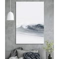 thumbnail image 2 of wall26 - Canvas Wall Art - Abstract Seascape with Big Waves - Giclee Print Gallery Wrap Modern Home Art Ready to Hang - 32x48 inches, 2 of 4