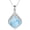 Larimar teardrop necklace, variant on Moonstone Necklace Gifts Sterling Silver Vintage Filigree Teardrop Pendant Necklace Jewelry Gifts for Women