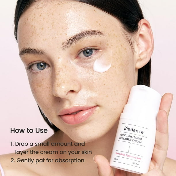 BIODANCE Collagen Cream | Firming Facial Moisturizer with Collagen, Mineral water, Hyaluronic Acid for Face | 1.69 fl.oz, 50ml