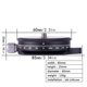 thumbnail image 2 of 2X Camera Pan Base with Arca Swiss Style Plate, 0.95cm Screw Aluminum Panoramic Ball Tripod Head with Bubble Level, 2 of 5