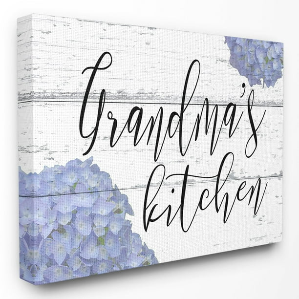 The Stupell Home Decor Collection Grandmas Kitchen Wall Art Walmart
