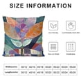 thumbnail image 5 of YINGXI Square Decorative Cushion Covers for Sofa Couch Car 20x20in, 5 of 5