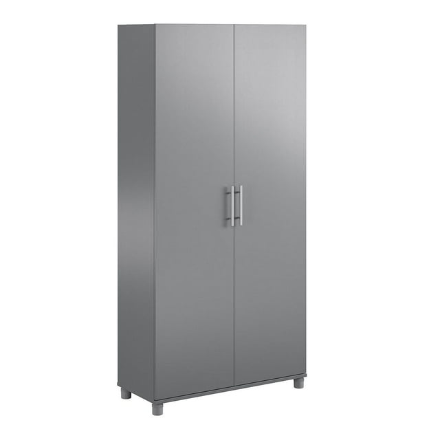 Systembuild Evolution Camberly 36" Utility Storage Cabinet, Graphite Gray