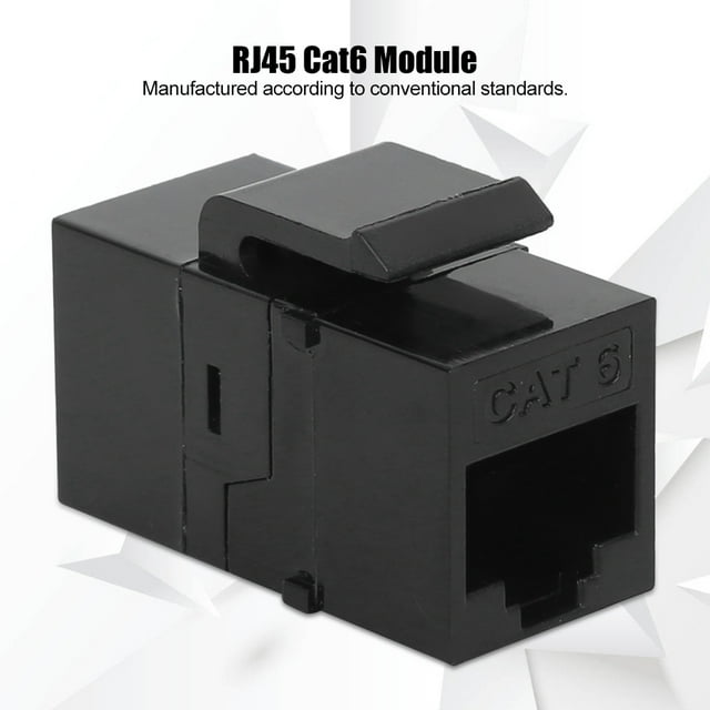 Módulo RJ45 Cat6 de 3 piezas módulo RJ45 área de trabajo para conexión de enchufe de comunicación ANGGREK Otros