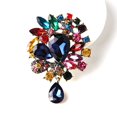 thumbnail image 4 of Kripyery Creative Shining Rhinestones Geometry Shape Brooch Clothes Lapel Pin Shawl Hat Badge Fashion Accessories Party Jewelry Gift, 4 of 8