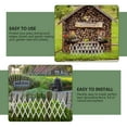 thumbnail image 3 of DRAFIDEEP 1Pcs Landscape Fence Synthetic Material Decorative Fence for Garden, 3 of 8