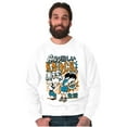 thumbnail image 4 of Cool Fighting Popeye Hard Knock Life Men Big & Tall Sweatshirt Brisco Brands 4X, 4 of 5