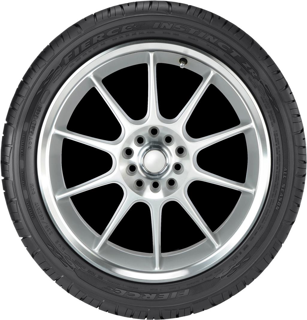 1 New Goodyear Fierce Instinct ZR 245/40ZR18 93W Tires 353949178 / 245/40/18 / 2454018 Fits: 2002-03 Lexus SC430 Base, 2006 Mercedes-Benz E350 4Matic - image 5 of 6