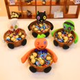 thumbnail image 4 of Decoración de Halloween - Plato de frutas - Decoración de bar - Para dulces, galletas, agua (naranja) ER, 4 of 5