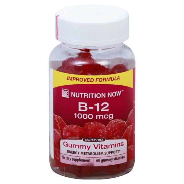 Nutrition Now Vitamin B 12 Adult Gummy Vitamins 1000mcg, 60 Ea