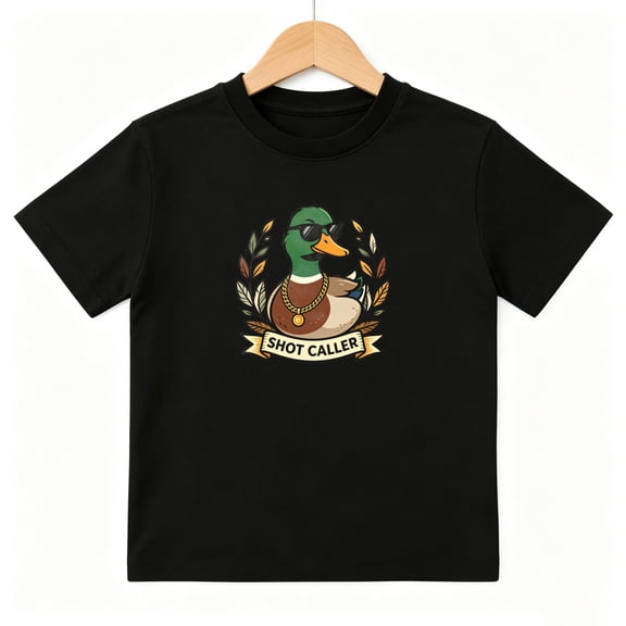 Cool Duck Boss Boys Graphic Tees Funny Kids T-Shirt 100% Cotton Short Sleeve Tops Ages 4-13Y