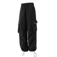 thumbnail image 4 of Mens Cargo Sweatpants Baggy Sweat Pants Men Fleece Lined Sweat Pants for Men Plus Size Men Baggy Mens Cargo Pants Plus Size Sweat Pants, 4 of 4