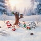 thumbnail image 4 of Uuiauoio Christmas Ornament Set with Santa Penguin Deer and Snowman, for Tabletop Display, Festive Winter Scene for Home Shelf Mantel and Holiday Party Decoration, 7-Piece Collection, 4 of 6