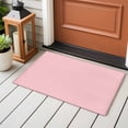 thumbnail image 5 of Light Pink Area Rugs 2x3 for Living Room, Farmhouse Solid Pink Color Modern Art Non Slip Washable Rug Runner, Low Pile Indoor Floor Carpet Mat Bathroom Rugs for Bedroom, Kids Room, 5 of 9