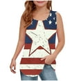 thumbnail image 2 of Delliss Tank Tops for Girls Kids Summer Casual Cute Sleeveless Crew Neck Graphic T Shirt 5-14 Years, 2 of 6