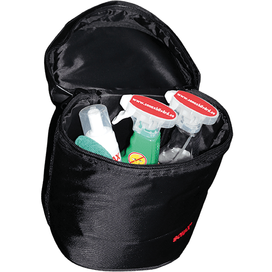 Sonax Trunk Organizer - car trunk storage that organizes your car detailing arsenal so you can take the essentials with you on the go.