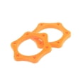 thumbnail image 4 of Micrófono Yuyangstore Protección contra golpes Anillos deslizantes hexagonales de silicona Paquete de 2 Naranja, 4 of 8