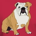 thumbnail image 3 of CafePress - Sitting Bulldog Dark T Shirt - Men's Classic Graphic Cotton T-Shirt, 3 of 4