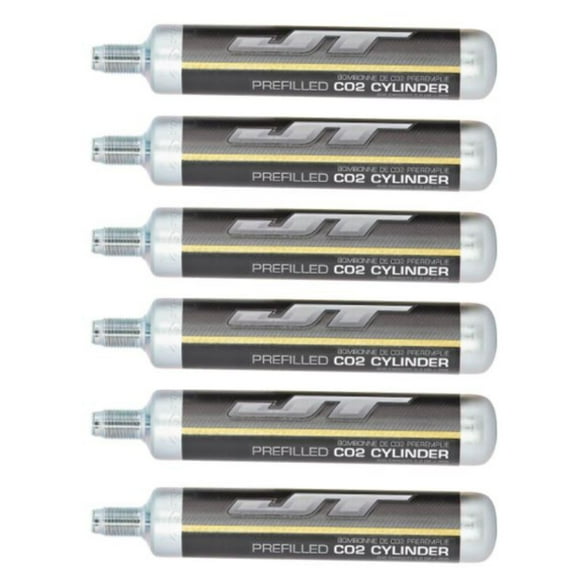 JT 6ct 88G Prefilled CO2 Cartridges