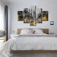 thumbnail image 4 of TISHIRON 5PCS Framed City Skyline Landscape Theme Canvas Wall Art Set,60"x40" Pubs and Bars with Neon Lights Landscape Wall Canvas Art Decor, 4 of 7