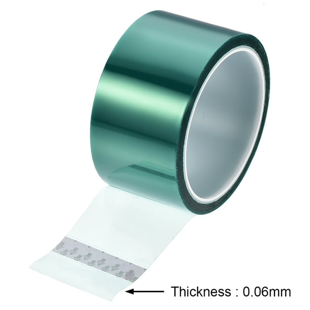 Ruban adhésif haute température - Vert - 12 mm x 33 ml