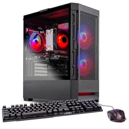 Skytech Blaze4 Mini Gaming PC Desktop AMD Ryzen 5 5600X NVIDIA Geforce RTX 4060 1TB SSD 16GB RAM Windows 11