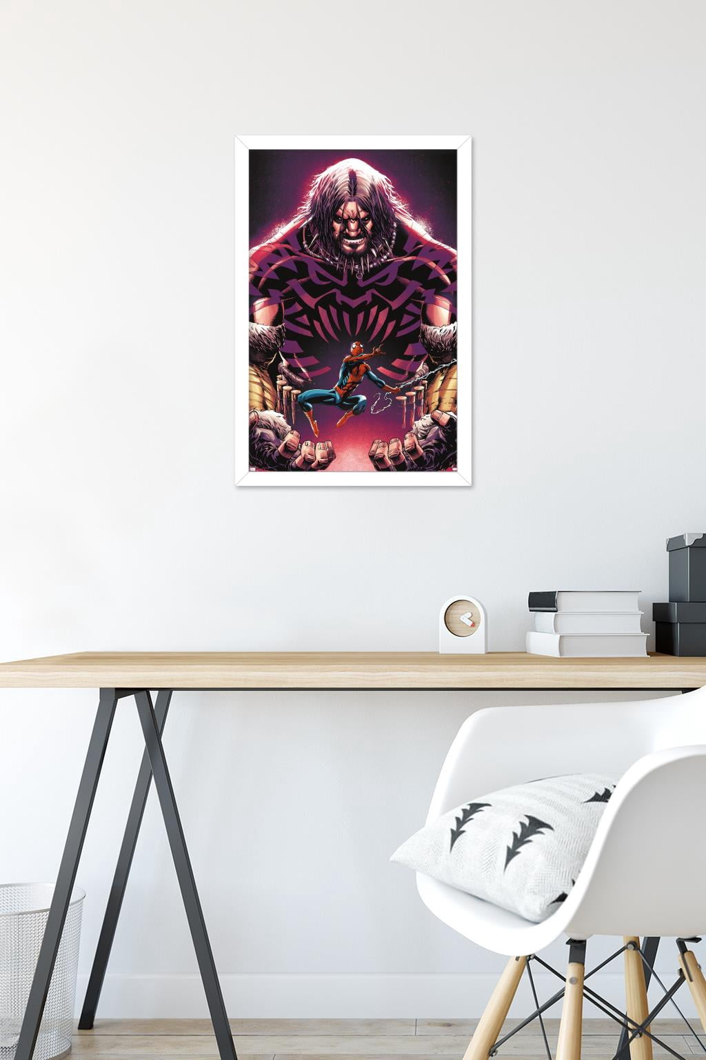 Marvel Kraven The Hunter - Amazing Spider-Man #17 Wall Poster, 14.725" x 22.375" Framed