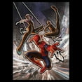 thumbnail image 2 of Men's Spider-Man Superhero Team in Action Graphic T-Shirt, 2 of 5