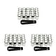 thumbnail image 4 of Speravity 20 piezas ABS tapa de válvula de neumático de coche portátil Universal Hexagonal automotriz Protector parte accesorios plata Type1 NO1, 4 of 6