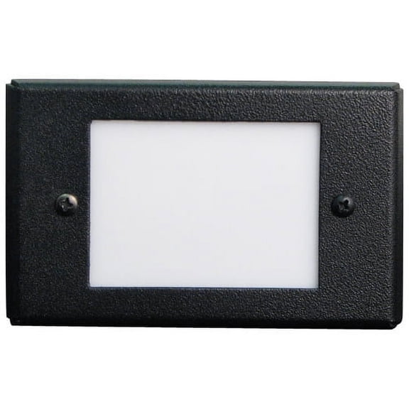 Elco Elst66 1 Light 4-1/2" Tall Integrated Led Outdoor Mini Step Light - Black