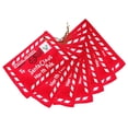 thumbnail image 4 of 20 piezas colgante de sobre de Navidad no tejido bolsas de dulces de regalo decoración para colgar en el árbol Tmvgtek Oficina Multiescena Multifunción, 4 of 4