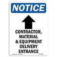 thumbnail image 1 of SignMission OS-NS-A-1218-V-10824 12 x 18 in. OSHA Notice Sign - Contractor, Material, 1 of 1