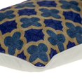 thumbnail image 4 of Parkland Collection PILH21072P Calix Accent Blue Pillow Cover with Poly Insert, 4 of 6