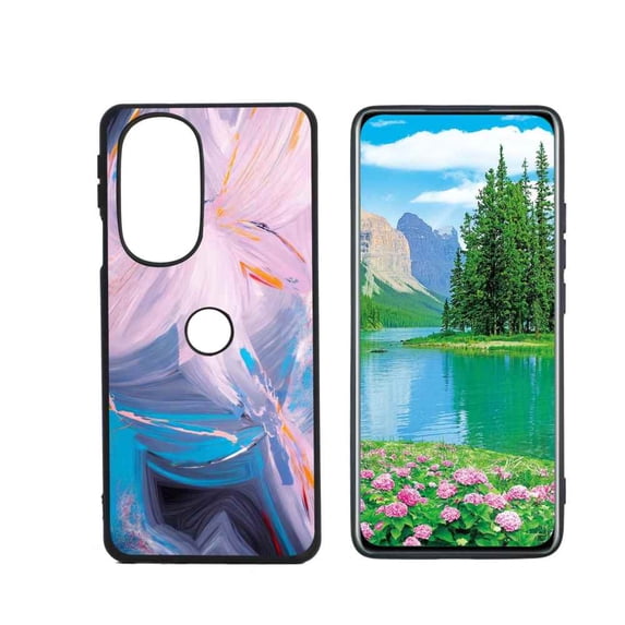 Abstraction-14 Phone Case, Degined for Moto Edge+ (2022) Case Men Women, Flexible Silicone Shockproof Case for Moto Edge+ (2022)