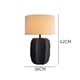 thumbnail image 2 of Lámpara de mesa de cerámica retro for mesita de noche, decoración for dormitorio y sala de estar., 2 of 6