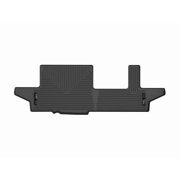 Husky Weatherbeater 3rd Row Floor Mat Fits 2021-2025 Cadillac Escalade ESV, Chevy Suburban/GMC Yukon XL w/ Bench Seat Black 1 Pc
