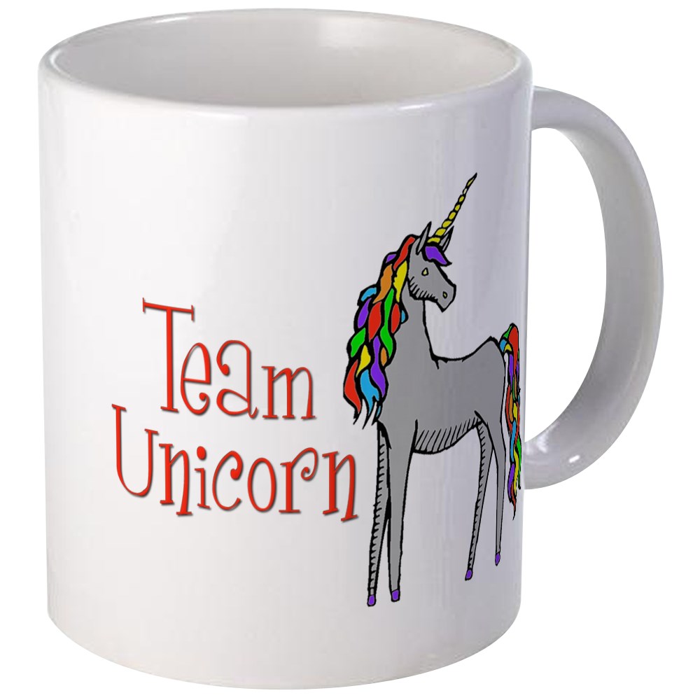 CafePress Team Unicorn Rainbow Mug Unique Coffee Mug, Coffee Cup