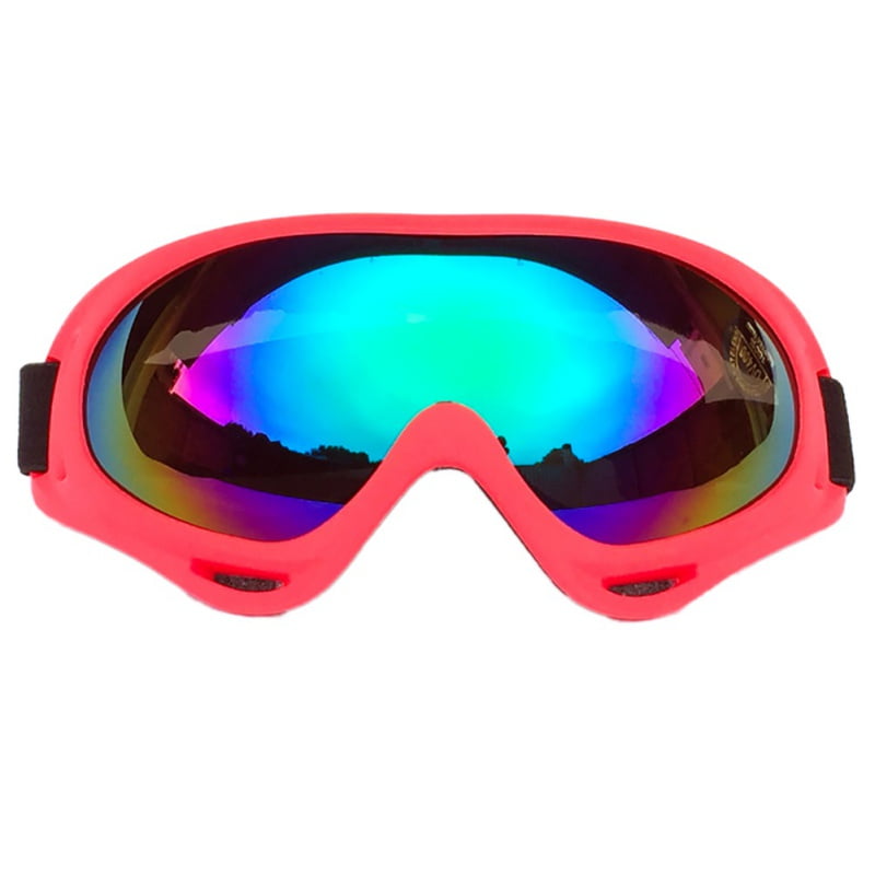 Snowboard Ski Goggles for 01.black With Red Silver Lens Details about    Kids Ski Goggles 