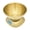 Stainless Steel - Gold, variant on Glass Platform Digital Kitchen Scale - for Food Coffee Lab - LCD Display gram Ounces lb:oz fl.oz ml - 11 LB/5 KG Capacity - Battery Included - White by The Display Guys