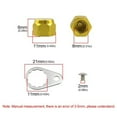 thumbnail image 4 of Baitcasting Fishing Reel Handle Screw Nut Locking Cap Left/Right Replacements Blue, 4 of 5
