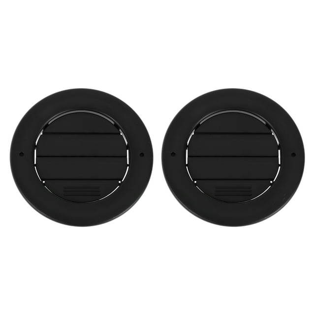 Rejilla de Ventilación de Aire del Techo Trasero No. BL1Z19893AA para Ford Expedition 2011-2014 Rejilla de Aire Acondicionado Negra 2 Pcs